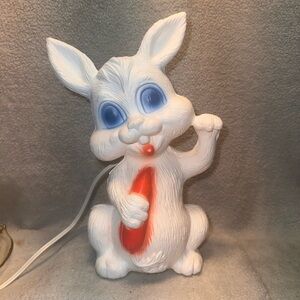 1993 blow mold bunny rabbit that lights up!! From kitsch!